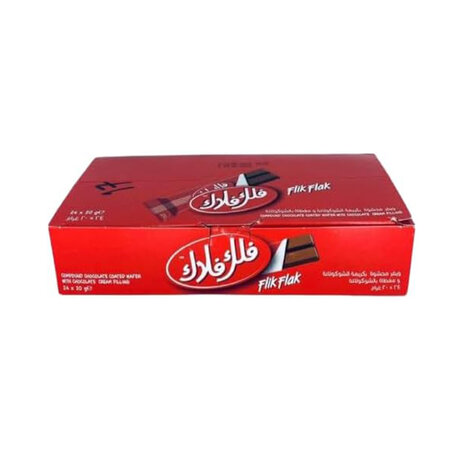 Rana Flik Flak Choco Coated Wafer 20Gm X24