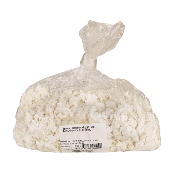 Творог фермерский 0,6% вес