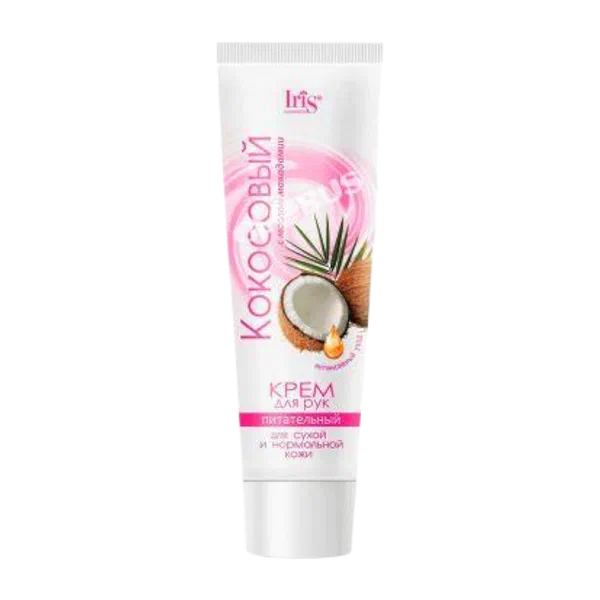 Крем д/рук Iris кокос с маслом макадамии 100мл