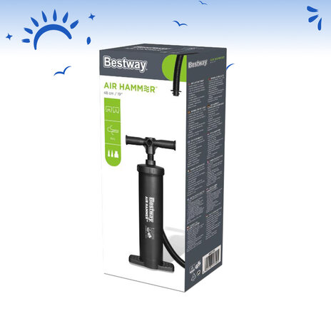 بست واي-طرمبة يد كبير 48 سم  -26-62030