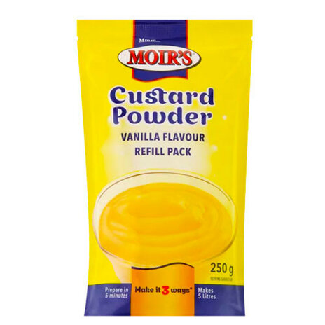 Moirs Vanilla Custard Powder Refill 250g