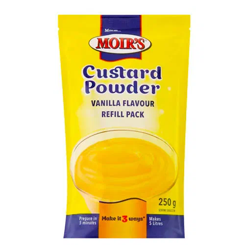 Moirs Vanilla Custard Powder Refill 250g