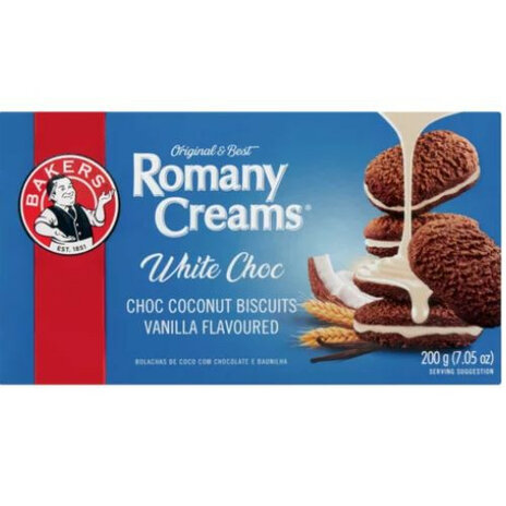 Romany Creams Vanilla Choc 200g
