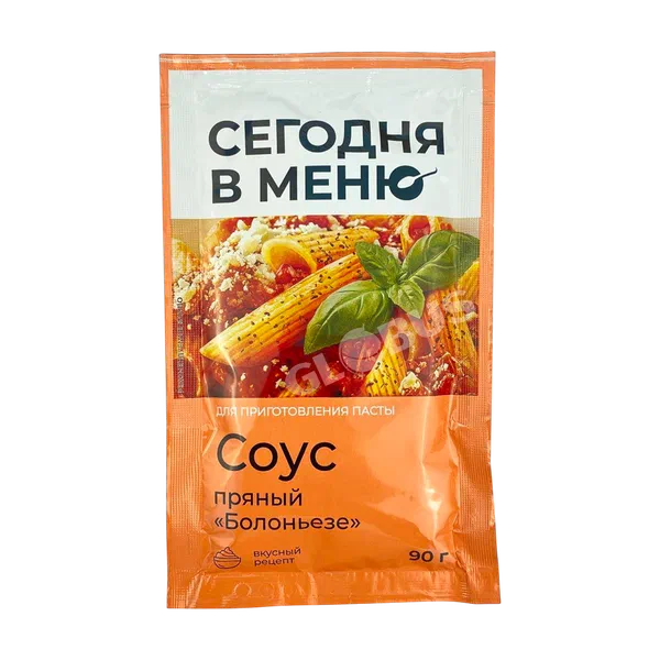 Соус Сегодня в меню пряный Болоньезе 90г