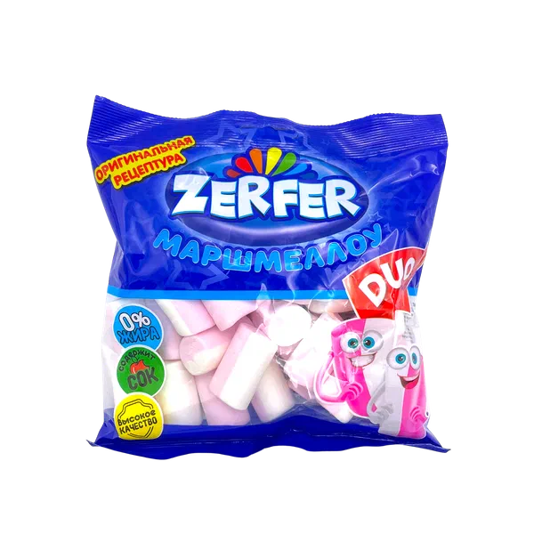 Зефир Marshmallow Zerfer Duo клуб/ваниль 110г KDV