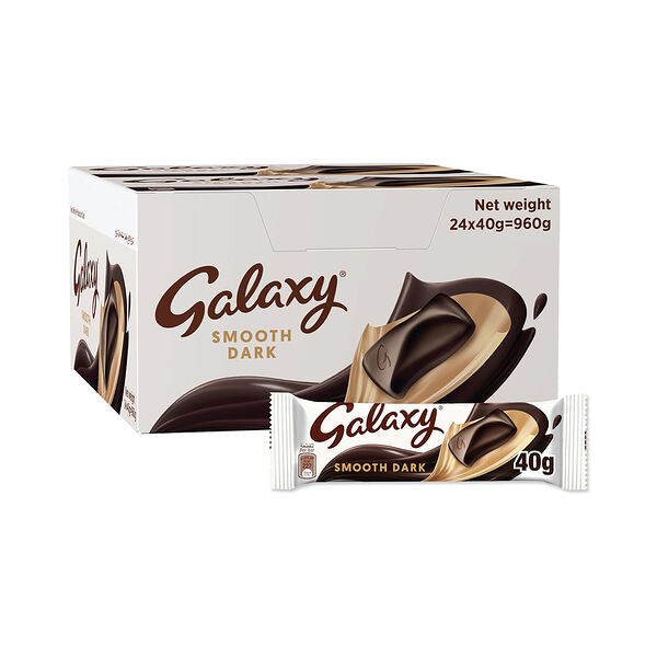 Galaxy Smooth Dark Choco 40 Gm X24