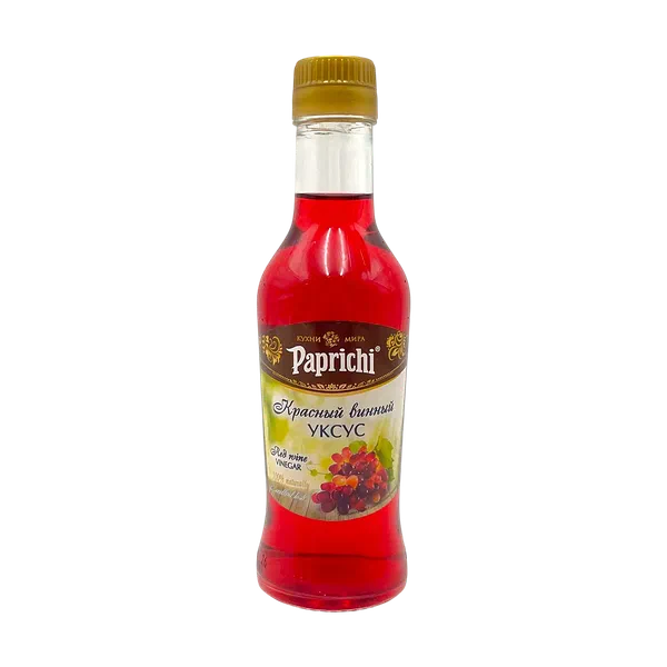 Уксус Paprichi винный красн. 220мл ст/б