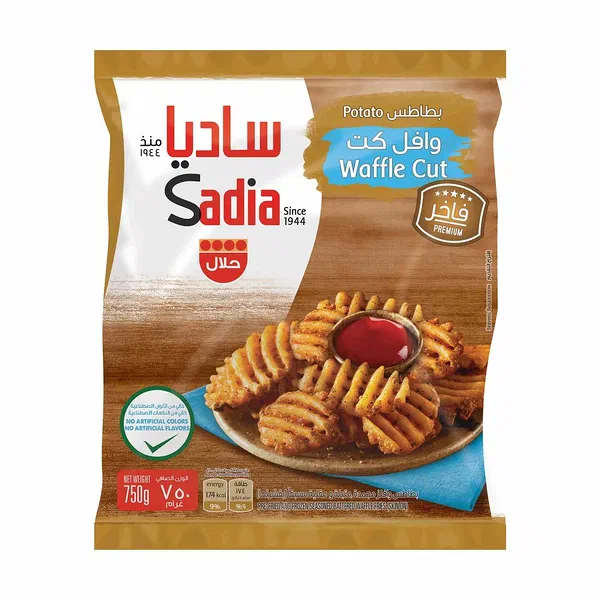 SADIA WAFFLE CUT CRISPY SEASONED POTATOES 750G
