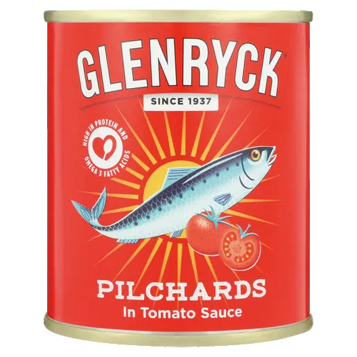 Glenryck Pilchards Tomato 215g