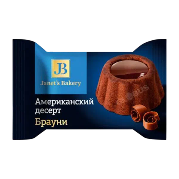 Конфеты шок. Janet`s Bakery Американский брауни вес