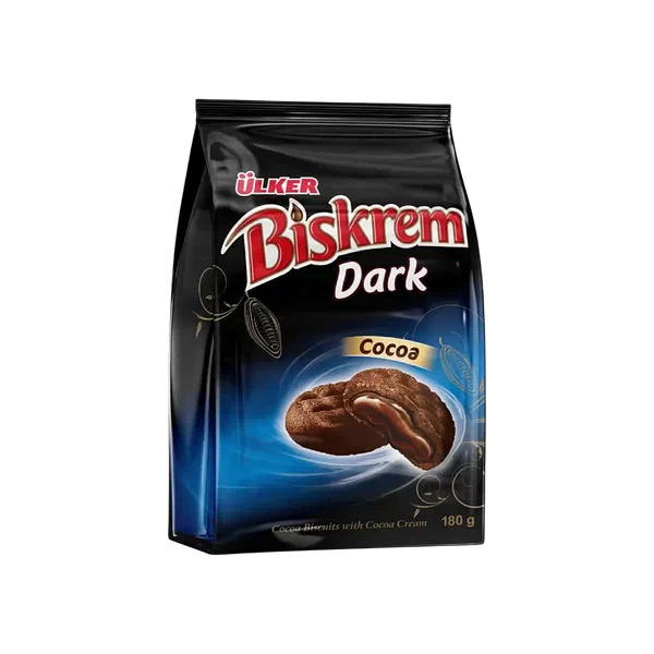 Печенье Ulker Biskrem Dark какао 180г