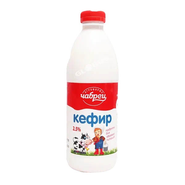 Кефир Чабрец 2,5% 900г п/б