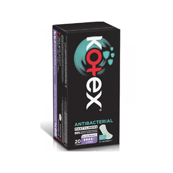 Kotex Liners Cotton Antibactrial 20S