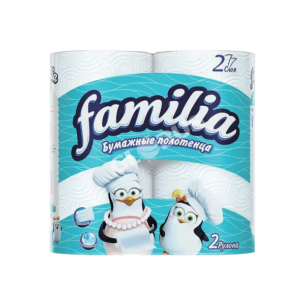 Полотенце Familia бум 2сл 2рул