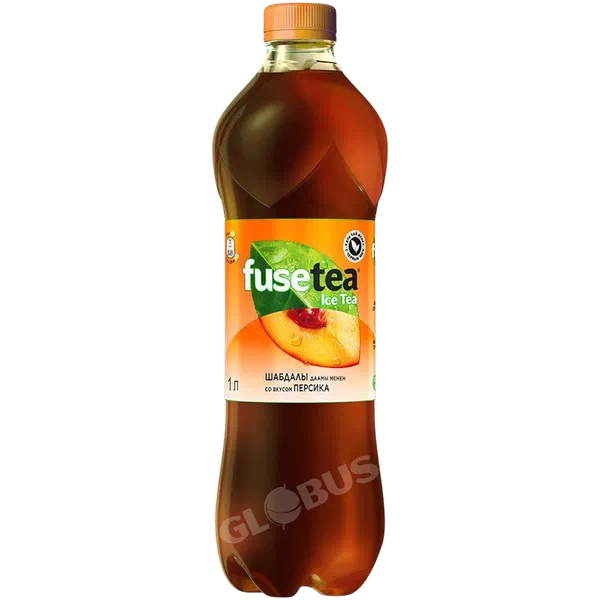 Напиток чай холод.Fuse персик 1л п/б Казахстан 12