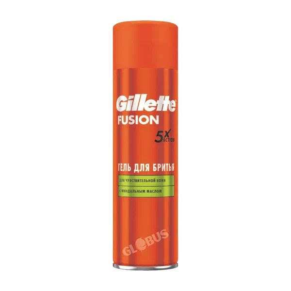 P&G Gillette д/бритья Sensitive сакал алгыч гель 200мл