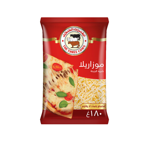 البقرات الثلاث جبنة موزاريلا