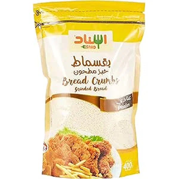 ESNAD PLAIN BREAD CRUMBS TRADITIONAL CRUNCHY COATING 400G