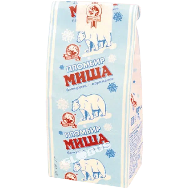 Мороженое Миша пломбир 450г ЗМЖ