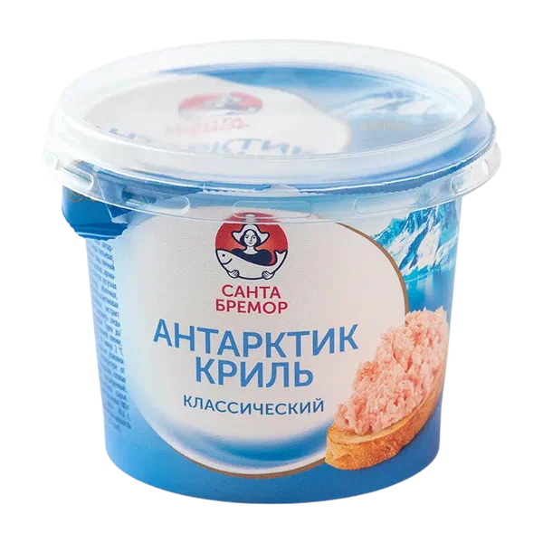 Паста Санта Бремор Антарктик-криль подкопчен. 150г п/б