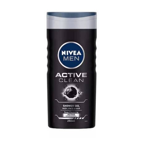 Nivea Shower Gel Actve Clean 250Ml