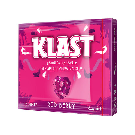 علك كلاست توت احمر 12