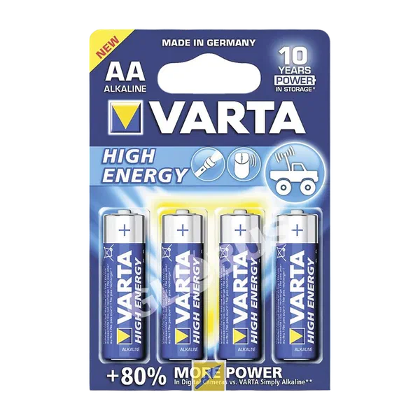 Батарейки Varta High Energy AA 4шт