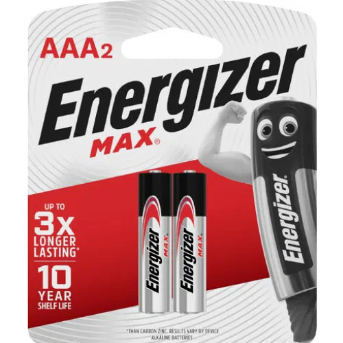 Energizer Max AAA - 2 Pack