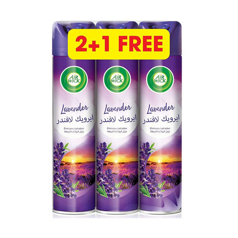 Airwick Air Freshener Lavander 300Ml 2+1Free