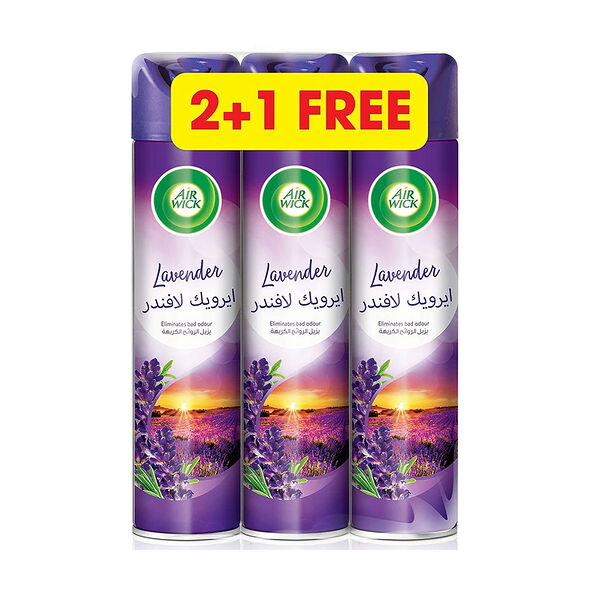 Airwick Air Freshener Lavander 300Ml 2+1Free