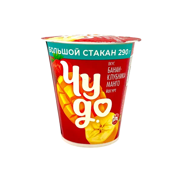 Чудо банан/кулп/манго йог.2,0% 290г