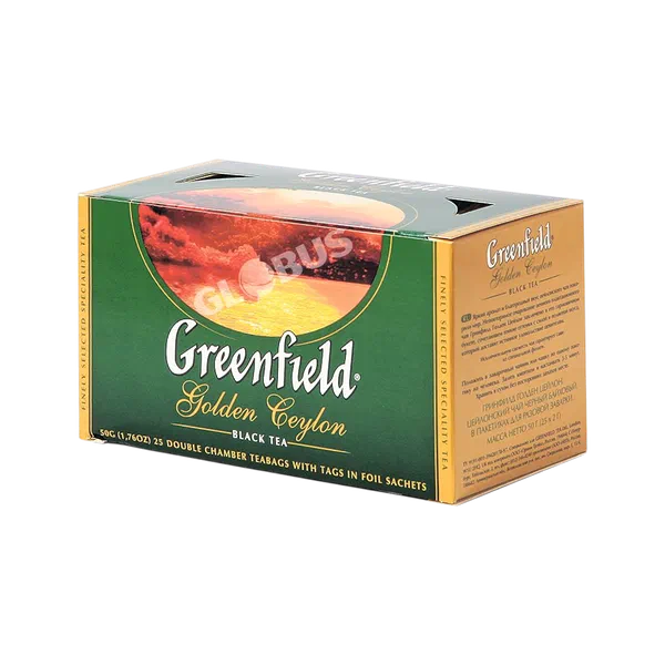 Чай Greenfield Golden ceylon 25пак