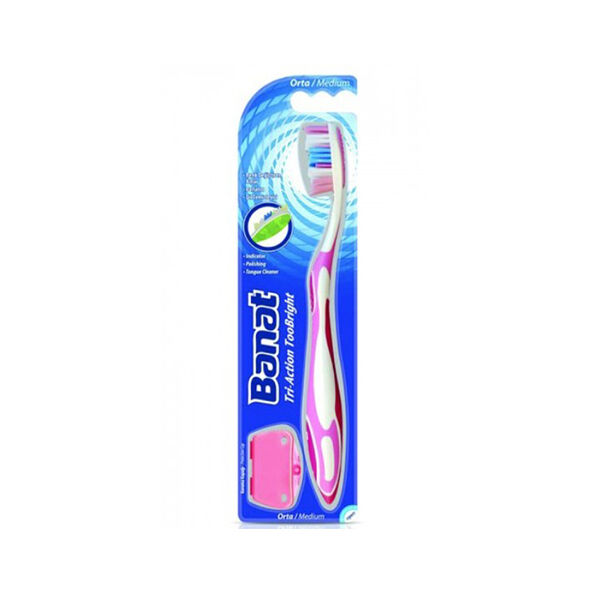 Banat Tri Action Toobright Toothbrush 1Pk
