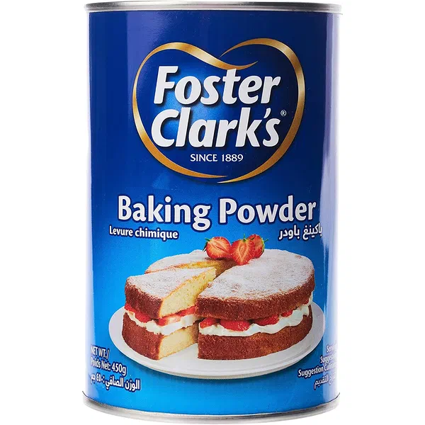 FOSTER CLARK’S HIGH-PERFORMANCE BAKING POWDER PREMIUM CAN 225G
