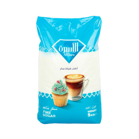 Al Osra Fine Sugar Bag 5 Kg