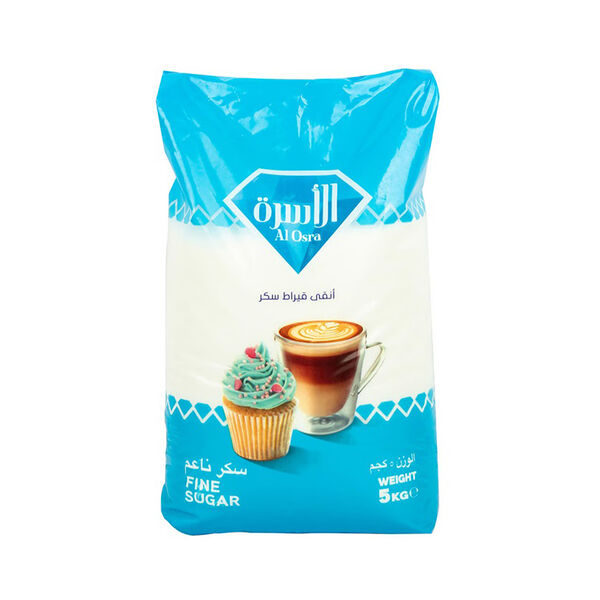 Al Osra Fine Sugar Bag 5 Kg