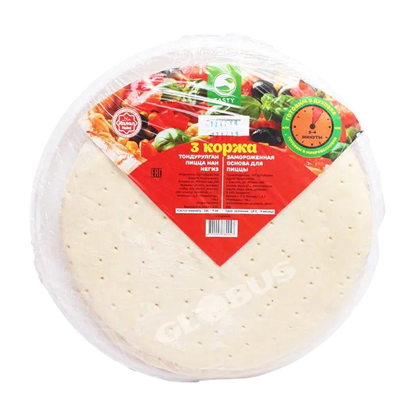 Основа Для Пиццы Tasty 3 коржа 525г