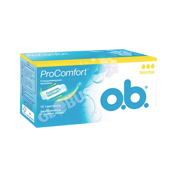 o.b. Тампоны ProComfort Normal тампондору 16д