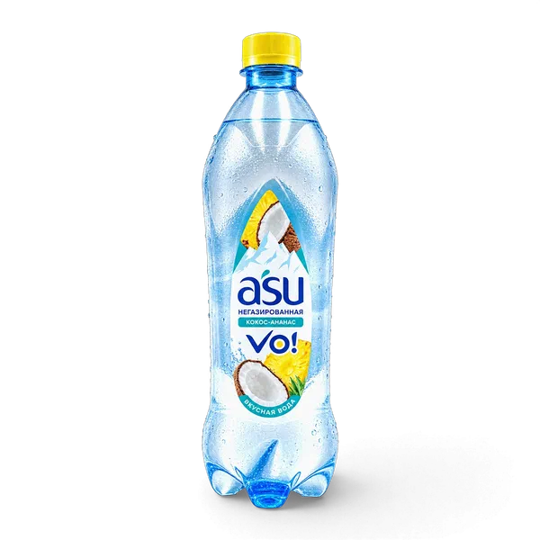 Asu VO! кокос/ананас ашкана суусу 0,5л п/б