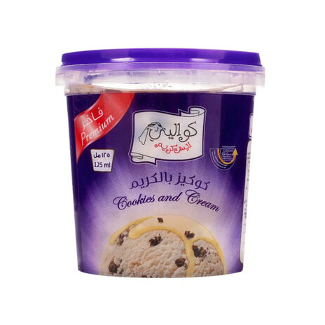 Kwality Cookies I Cream Cup 125 Ml