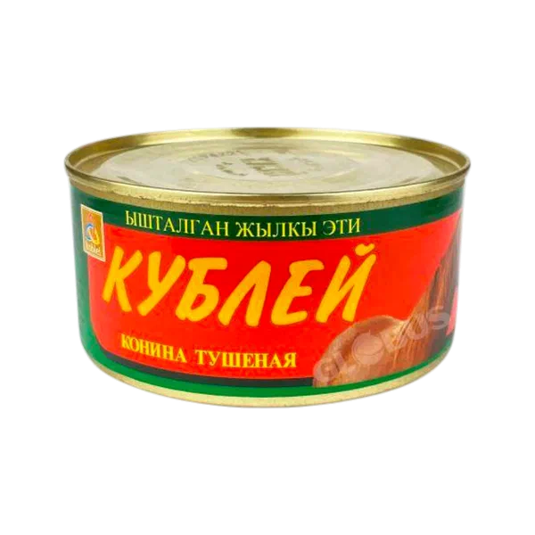 Конина конс Кублей 325г ж/б
