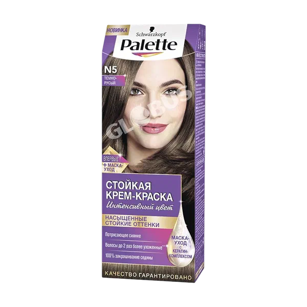 Sch Palette күңүрт саргыл чач крем-боегу  N5