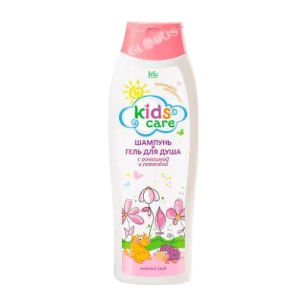 Шампунь-гель д/душа Kids Care ромашка/лаванда детск 400мл