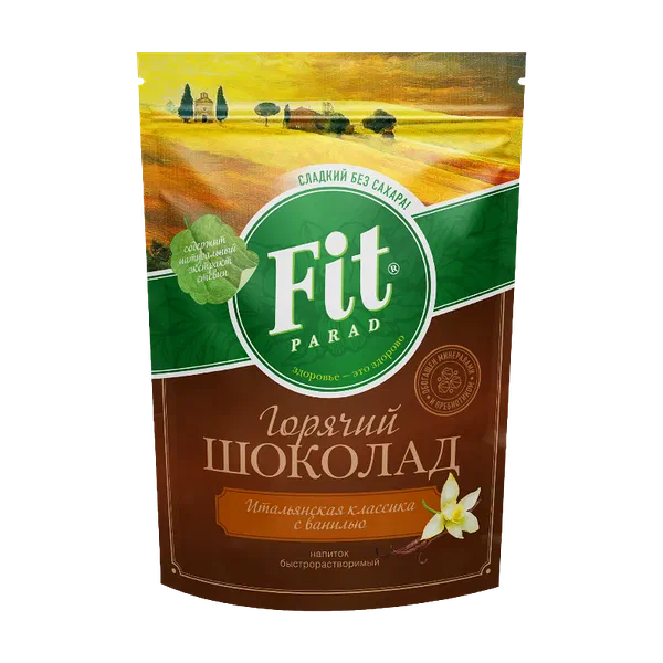 Какао Fit Parad гор.шок. ваниль 200г д/п