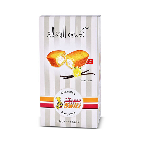 SWITZ PARTY CAKE 12X28G PCE
