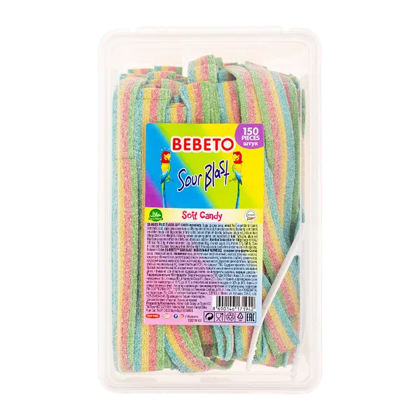 Bebeto Sour Blast микс мармелады салм