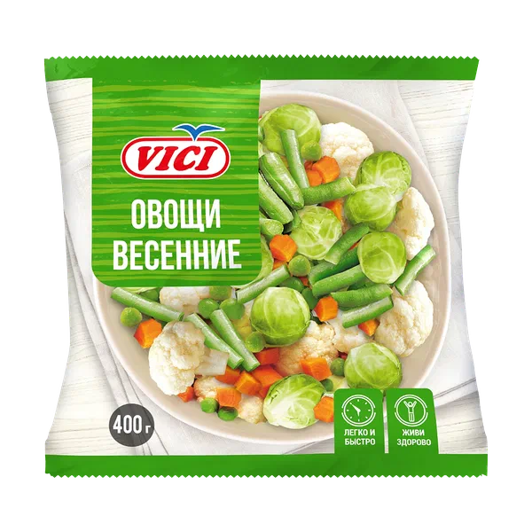 Овощи Vici Весенние заморож. 400г