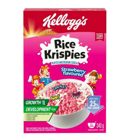 Rice Krispies Strawberry 340g