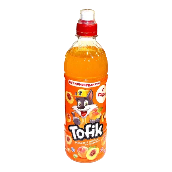 Напиток Tofik персик слива 0,5л п/б Казахстан 12
