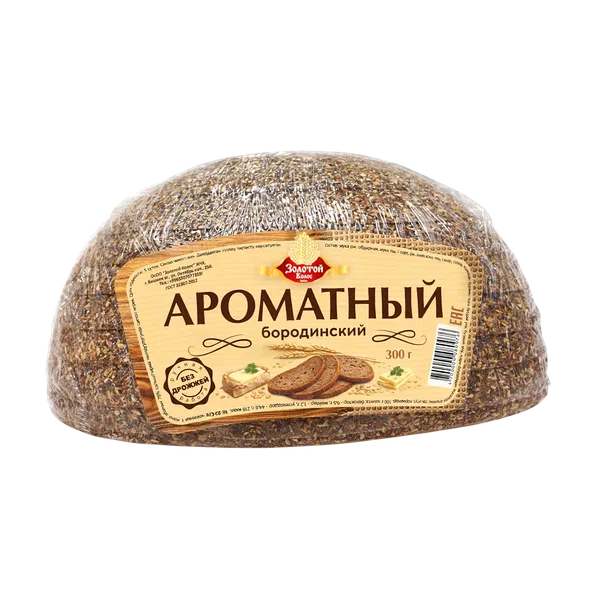 Бородинский жыпар жыттуу наны 300г